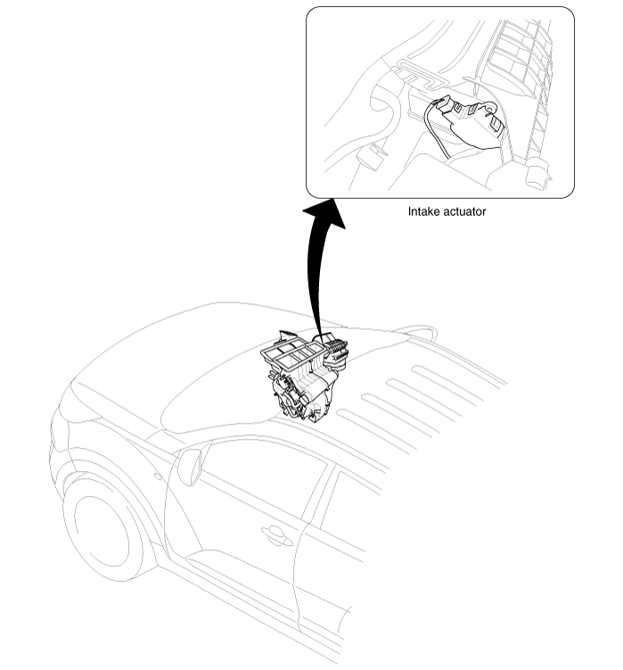 Kia Sportage: Intake Actuator: Components and Components Location ...